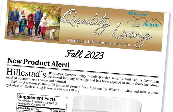 Hillestad Quality Living newsletter