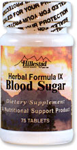 Herbal Formula IX - Blood Sugar - 728
