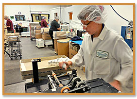 Hillestad factory labeling operations