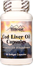 Cod Liver Oil Capsules